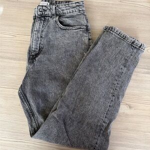 Zara Charcoal Denim Pants